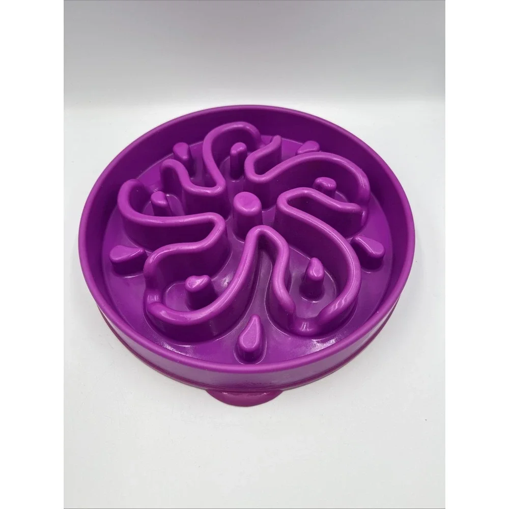 Large Slow Feeder Bowl, Puzzle Maze for Fast Eaters, Medium to Large Dogs